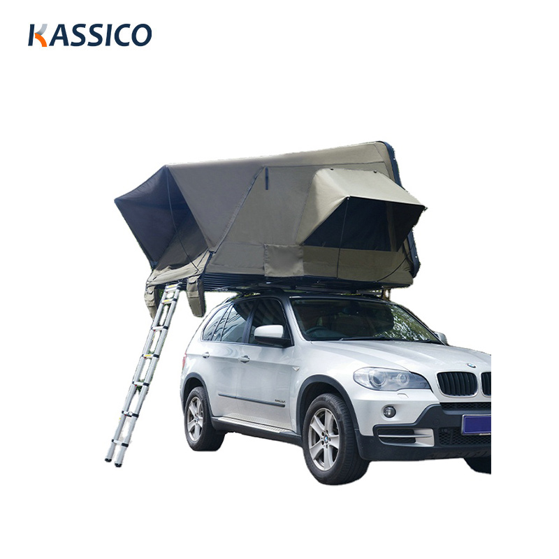 Tienda de campaña rígida para techo de coche todoterreno para acampar al aire libre