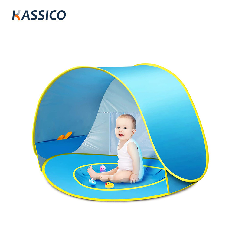 Tienda de campaña para playa para bebés: toldo emergente resistente a los rayos UV50