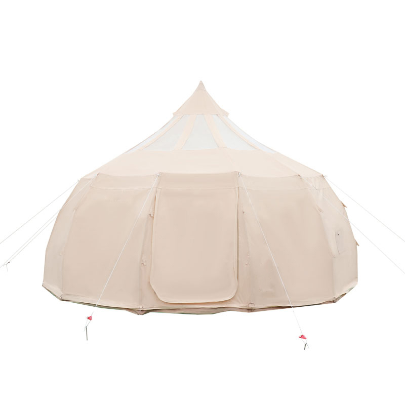 Tienda de campaña Waterdrop Lotus Bell de 4 m, 5 m y 6 m para camping, campamentos y complejos turísticos