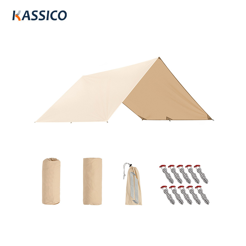 Toldo para acampar al aire libre, refugio solar