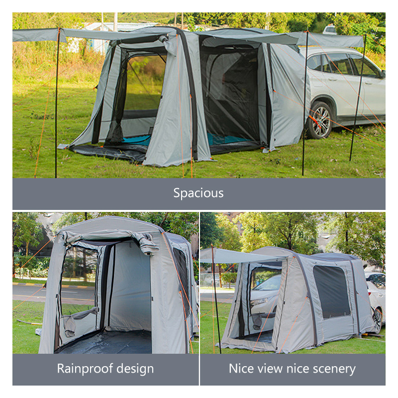 Tienda para puerta trasera de camioneta, toldo para coche, tienda para SUV