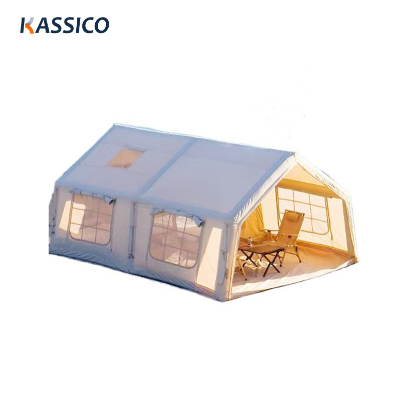 Tienda de campaña inflable grande para camping, patio trasero y hotel