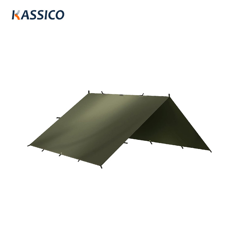 Tienda de campaña ligera e impermeable con lona para acampar