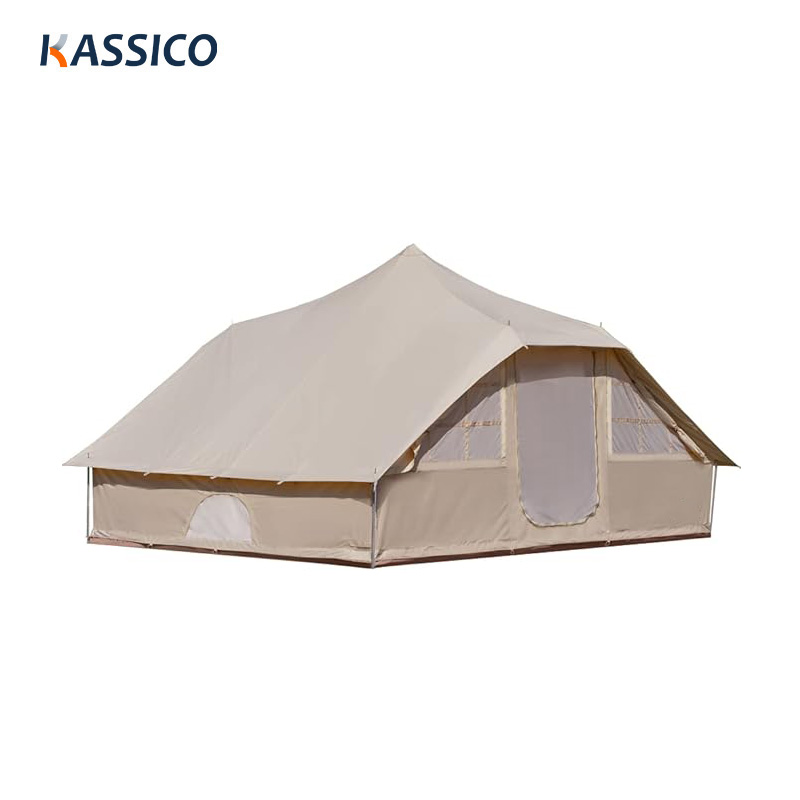 Tienda de campaña familiar Touareg Bell para acampar al aire libre de 20㎡