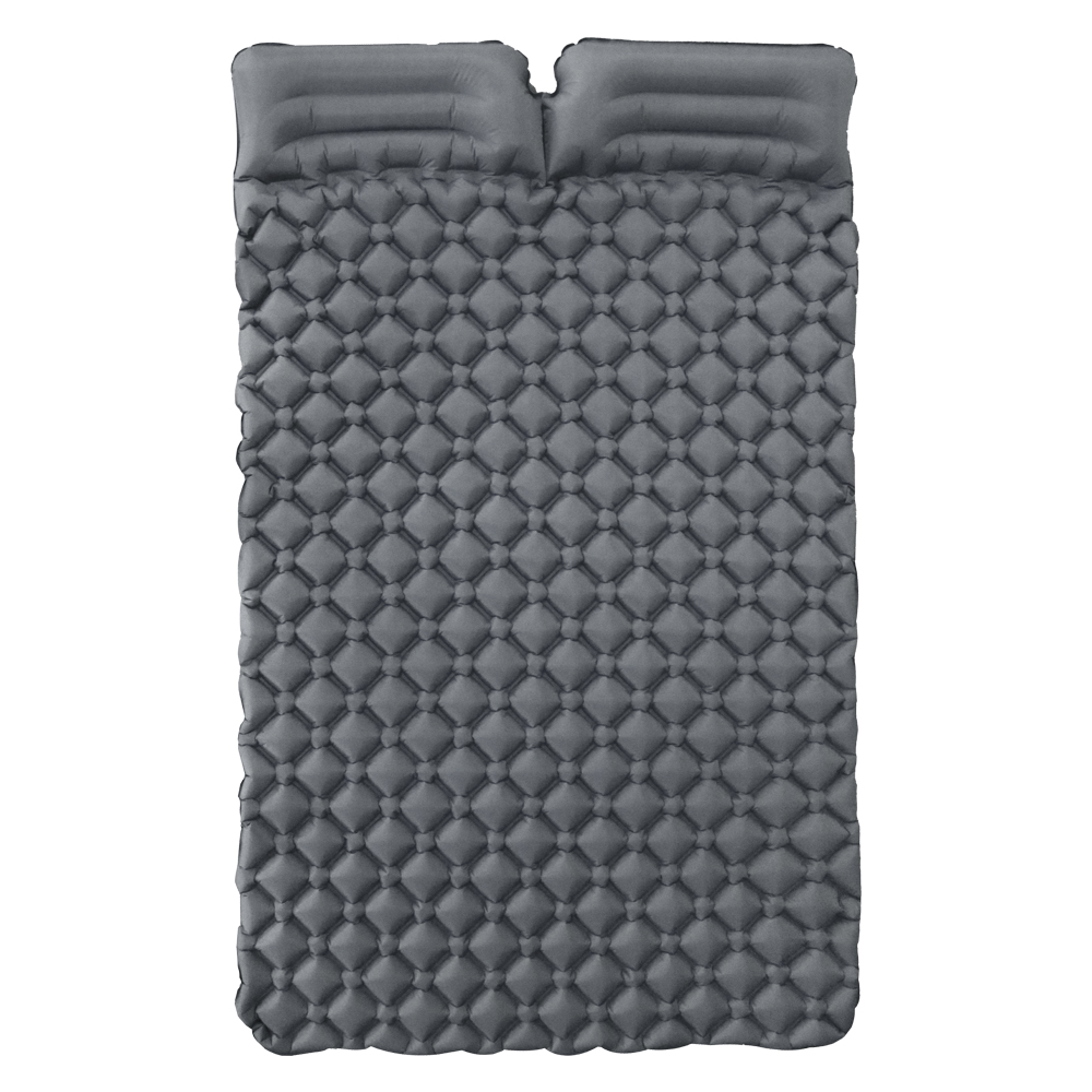 Colchoneta inflable para dormir para dos personas para acampar y viajar en auto