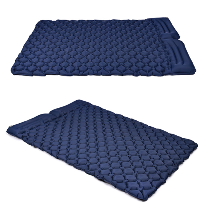Colchoneta inflable para dormir para dos personas para acampar y viajar en auto