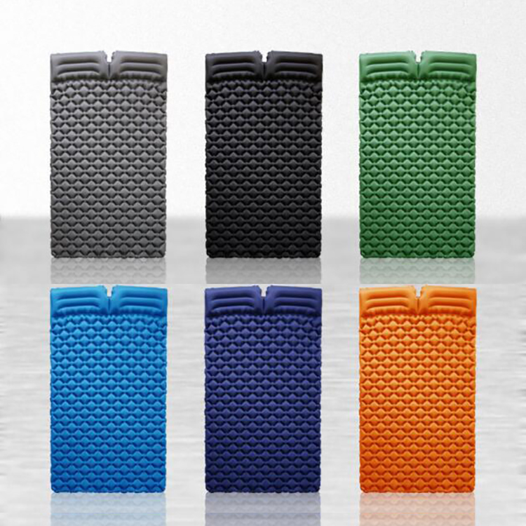 Colchoneta inflable para dormir para dos personas para acampar y viajar en auto