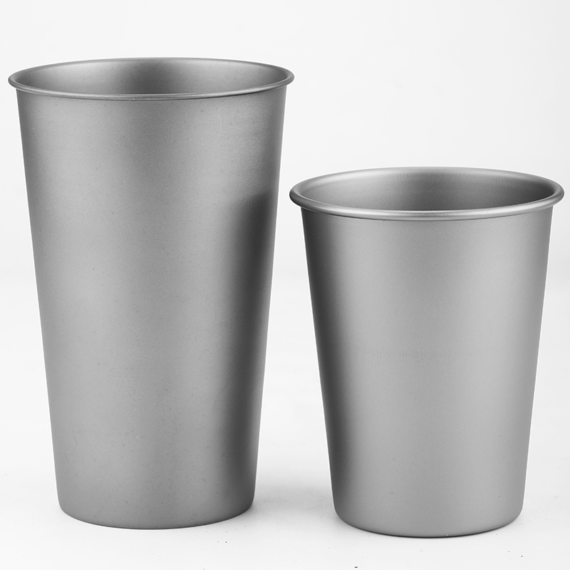 Vaso de agua apilable para equipos de campamento al aire libre