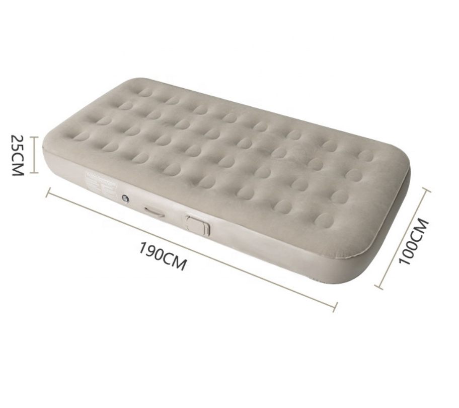 Colchón para cama de camping con inflado automático de aire de 25 cm