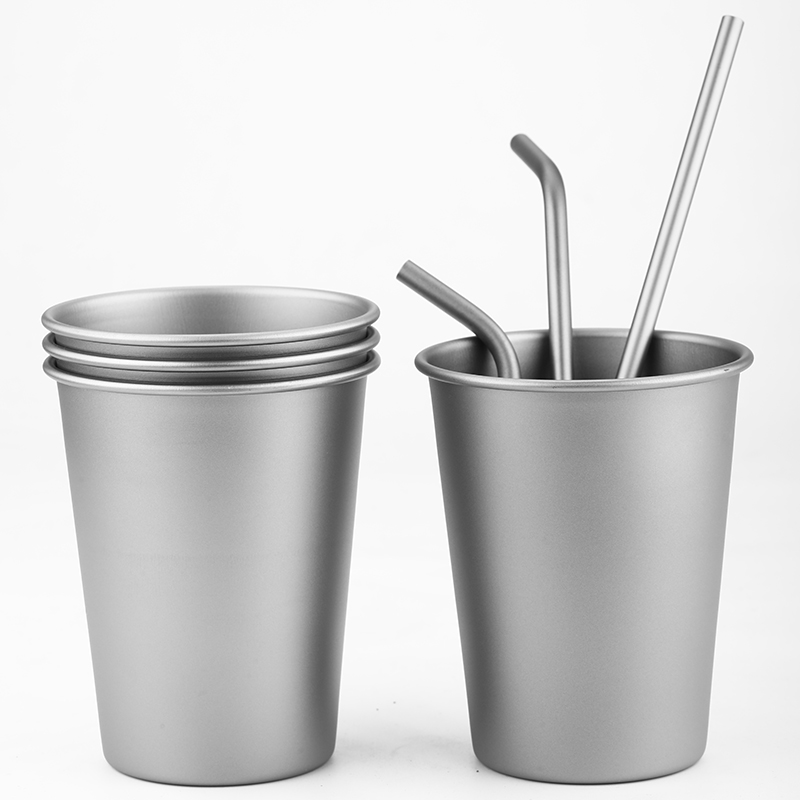 Vaso de agua apilable para equipos de campamento al aire libre