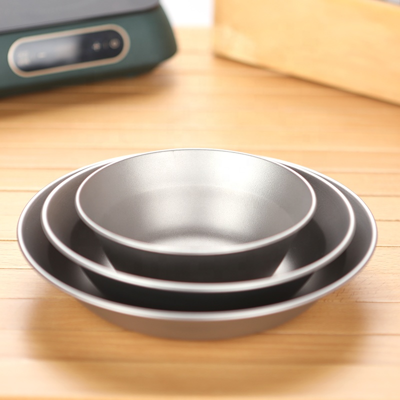 Recipiente para alimentos de 500 ml con recipiente de titanio de pared simple