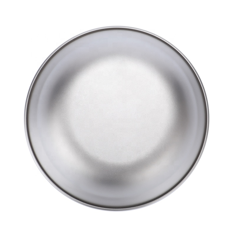 Recipiente para alimentos de 500 ml con recipiente de titanio de pared simple