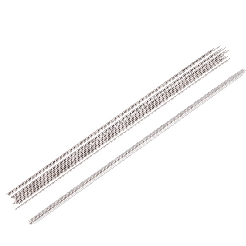 Brochetas de titanio con agujas para asar de 39 cm