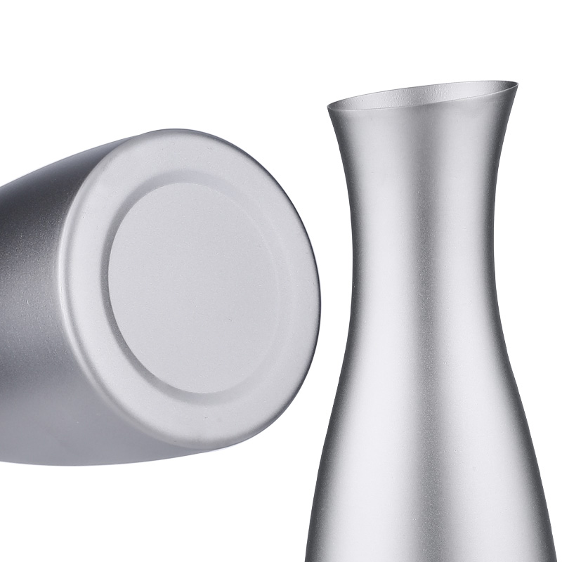 Botella de sake japonés de titanio de 450 ml/94.5 g