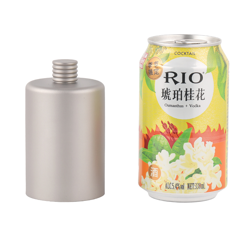 Botella de alcohol para hombre para fiestas de acampada al aire libre