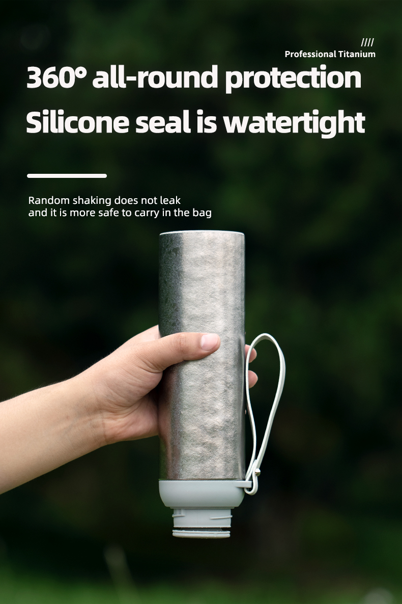 Botella de agua aislada al vacío de 800 ml