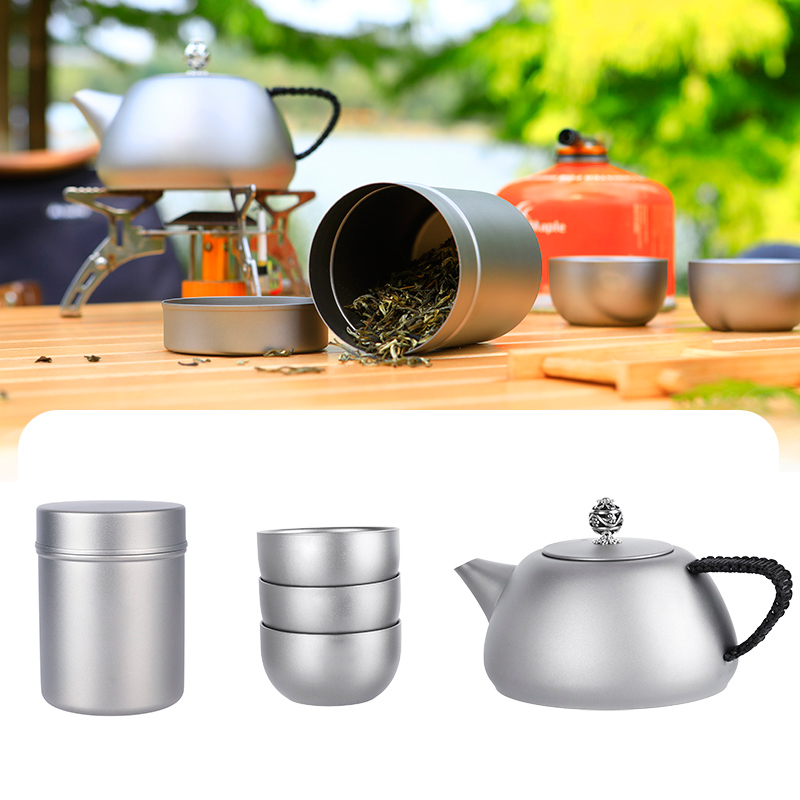 Cafetera ultraligera para acampar al aire libre