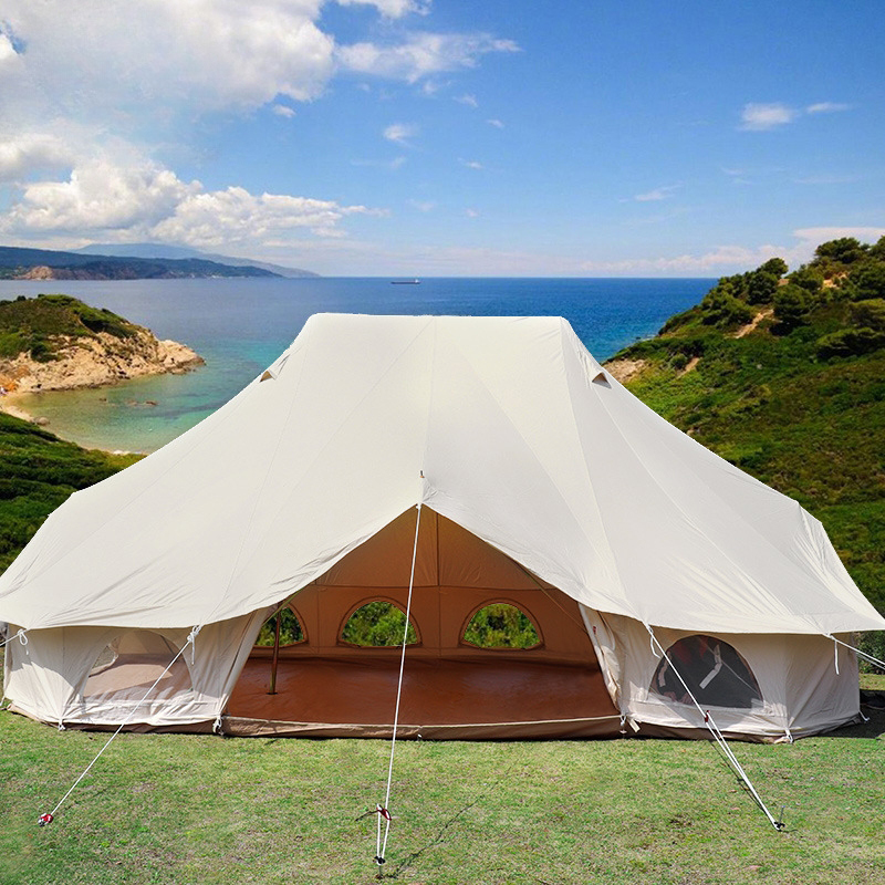 Tienda de campaña yurta Emperor de 24 m² para acampar y hacer glamping