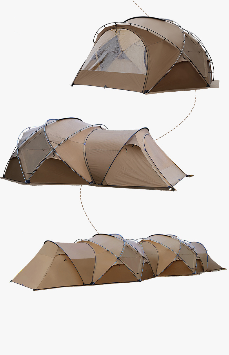 Tienda de campaña esférica de nailon ultraligera e impermeable