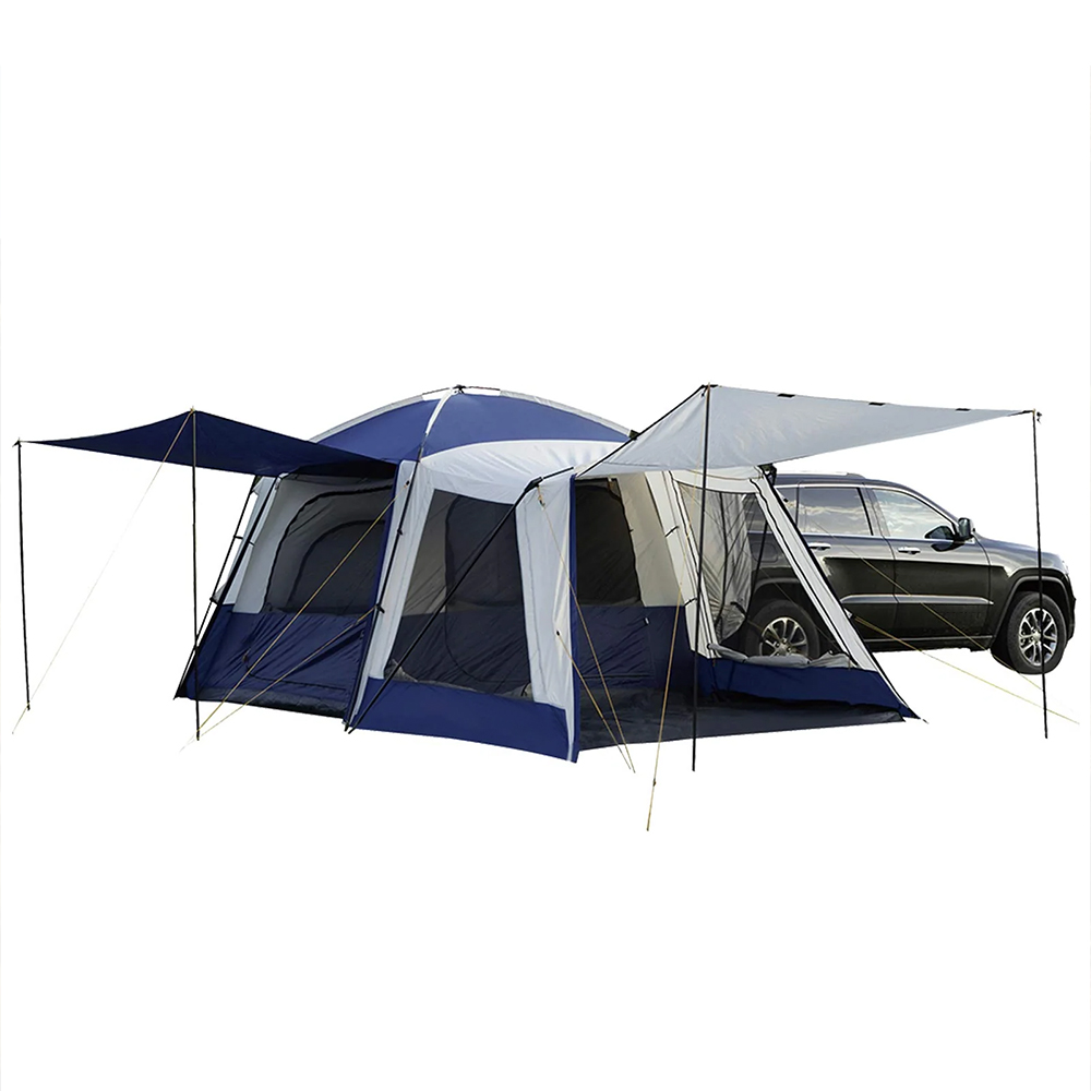 Tienda de campaña versátil para coche de camping de tres estaciones