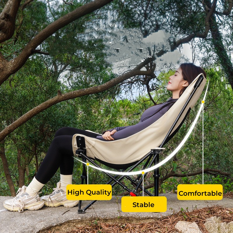 Silla de playa con respaldo ajustable de nuevo diseño