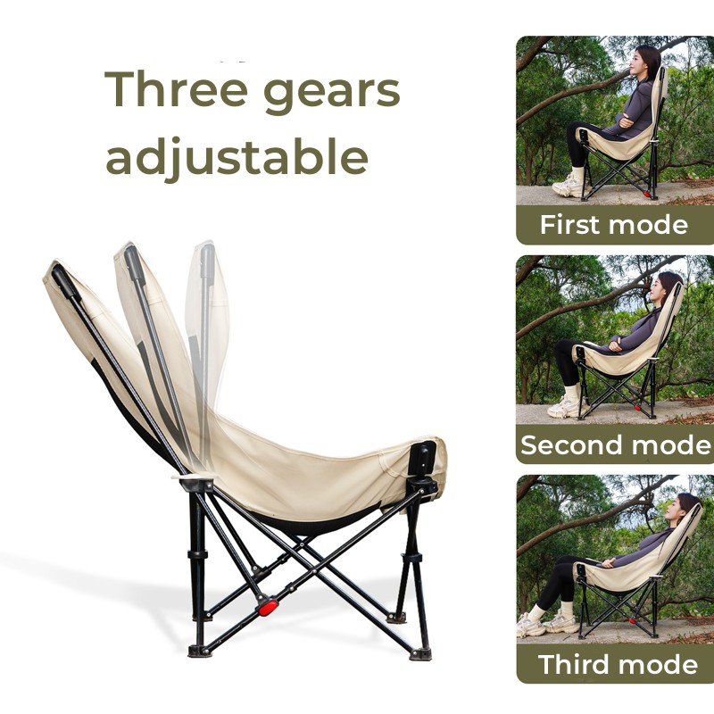 Silla de playa con respaldo ajustable de nuevo diseño
