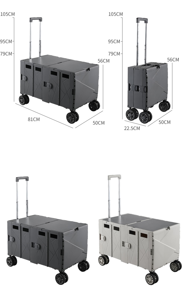 Carritos plegables de gran capacidad