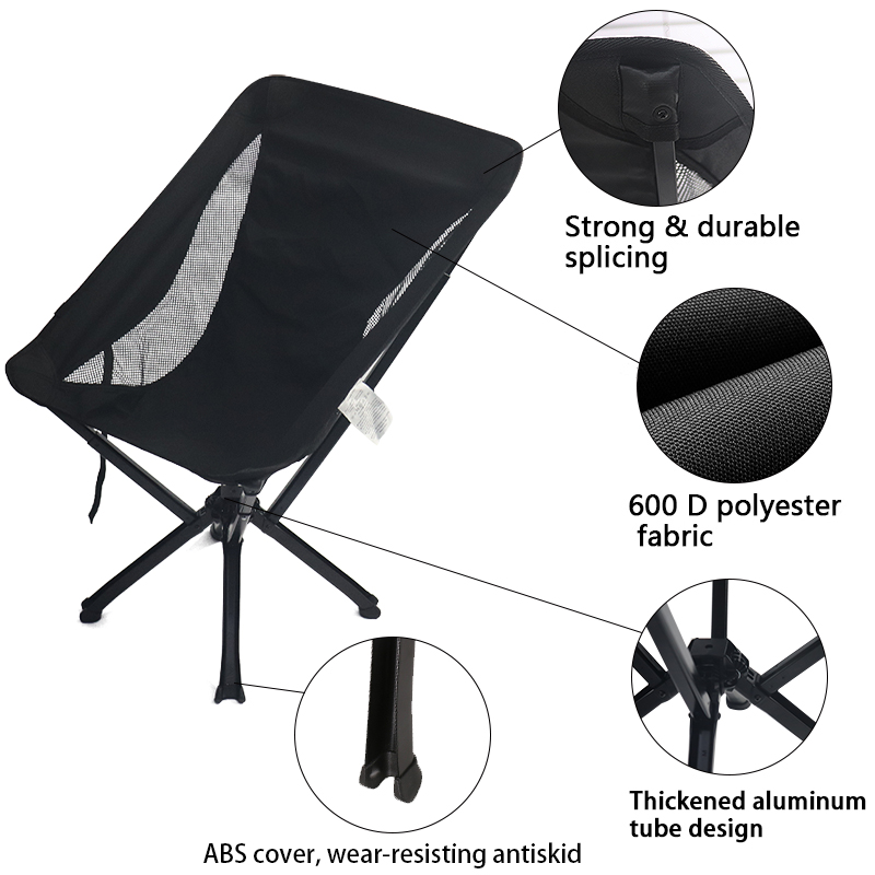 Silla ligera y ligera para acampar