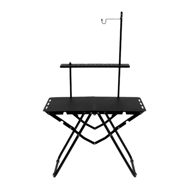 Mesa de picnic portátil de aleación de aluminio para acampar al aire libre