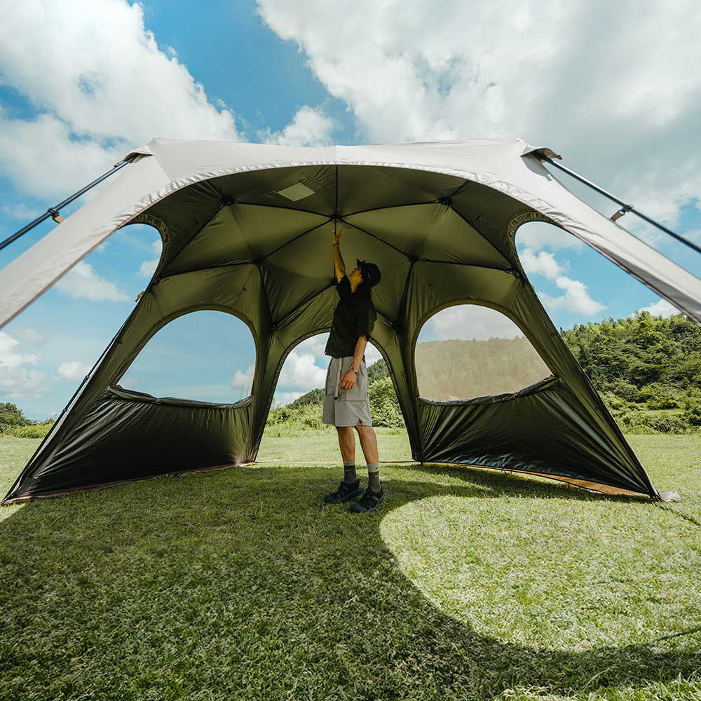 Carpa de lona de gran espacio de 18 m² Infinite Connection